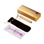 电子面部按摩器源头工厂-日本U形24K