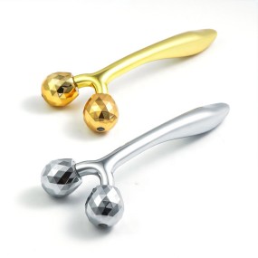 Facial Massage Roller Factory - Luxury Metal Y-shaped 3d