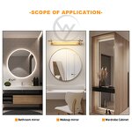 LED Driver - 12V 12W-60W Lighting and Defogging Power Supply for Bathroom Mirror Touch Switch