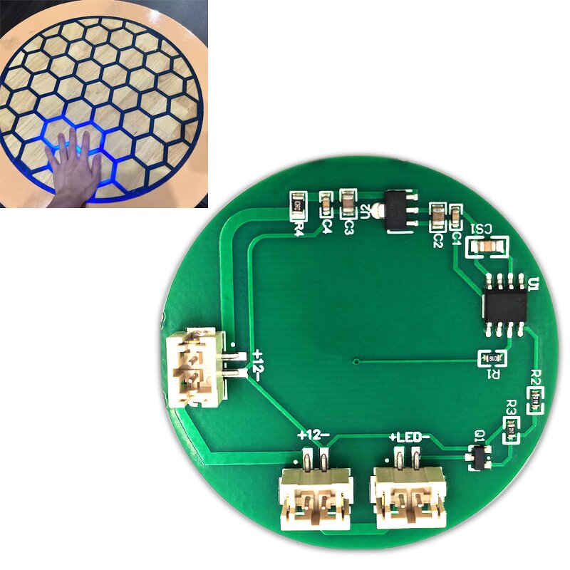 Touch Sensor Switch PCBA Module - LED Illuminated Starry Table Touch Sensing Switch Accessories