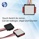 LED Bathroom Mirror Dimmer Switch - DC12V 3A Smart Dimming Touch Sensor & OEM