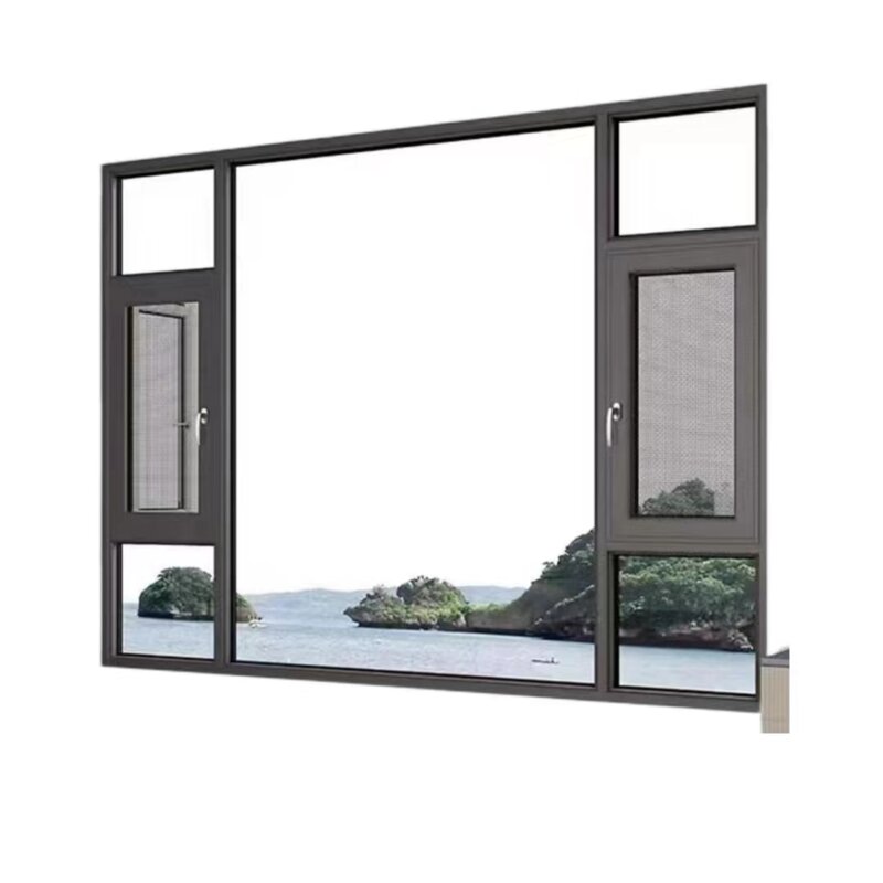 Aluminum Alloy Doors Windows - Broken Bridge Sea View Room Energy Star Qualified