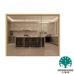 Aluminum Alloy Sliding Door - Quad Linkage Waterproof Glass Balcony