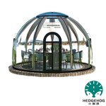 Transparent Bubble House - Movable Outdoor LED Light Tent for Restaurant