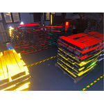 Tunnel Curved Aluminum Plate - High-Speed Coal Mine Roadway Reflective Sign Material Class IV/V