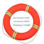 Foam Life Buoy - Marine Dock & Swimming Pool Adult & Children Reflective CCS
