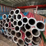 Steel Wire Skeleton Pipe - Customized Large Diameter Flange Type for Dredging