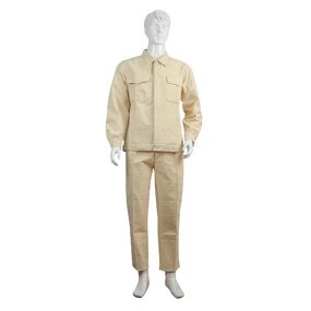 Heavy Industry Welding Suit - Thickened Canvas Zipper Design Labor Protection