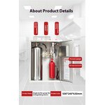 Kitchen Fire Extinguishing System - Stainless Steel Automatic with Certification
