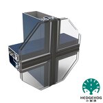 Aluminum Alloy Curtain Wall - High-end Insulating Glass Energy Saving & Fireproof