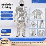 Flame Retardant Safety Clothing - 1000 Degree Aluminum Foil High Temperature Work