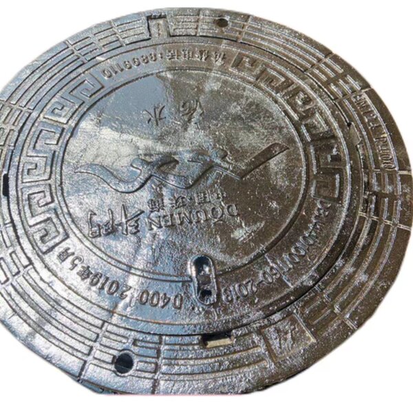 Ductile Iron Round Manhole Cover - for Rainwater & Sewer Government Project Roadway