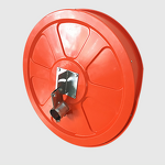 Traffic Reflector Spherical Mirror - Outdoor & Indoor Wide-Angle for Road Turning