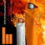 Fire Escape Suit - High-Temperature Resistant Silicone Flame Retardant Cloak