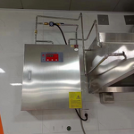 Kitchen Fire Extinguishing System - Stainless Steel Automatic with Certification