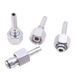 Hydraulic Parts - Light Series Carbon Steel Internal Thread O-Type Metric