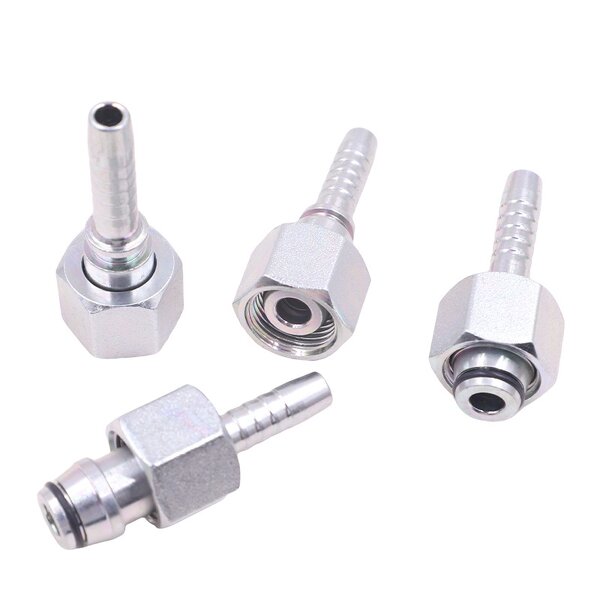 Hydraulic Parts - Light Series Carbon Steel Internal Thread O-Type Metric