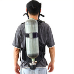 Portable SCBA Respirator - 6.8L Firefighting Self-Rescue Emergency Air Supply