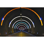 Tunnel Curved Aluminum Plate - High-Speed Coal Mine Roadway Reflective Sign Material Class IV/V