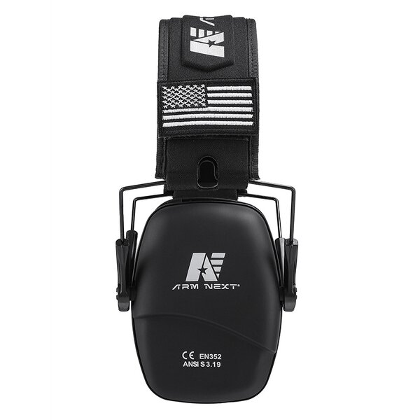 Tactical Hunting Earplugs - V30 Anti-Noise Foldable with US Flag Hearing