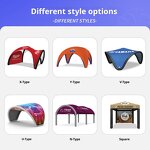 Inflatable Tent Toilet - YUCALO Movable HDPE Waterproof 3D for Exhibition