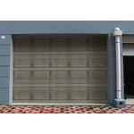 Aluminum Alloy Garage Door - Intelligent Flap Antique Brushed Copper Silent