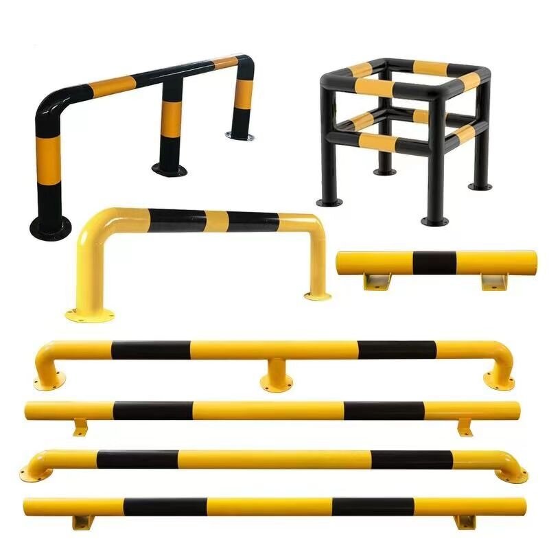 U-Shaped Steel Car Stopper - Anti-Collision Parking Ground Limiter Traffic Barrier