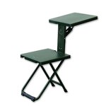 Portable Outdoor Folding Chair - Army Green Multifunctional for Soldiers