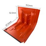 ABS Rescue Belt - L-Shaped for Flood Control Water Blocking Isolation Baffle