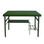 Portable Command Desk & Table - Foldable Blow Molding for Field Training