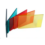 Tempered Glass Folding Screen - Horizontal Graphic Design for Villa Kitchen & More