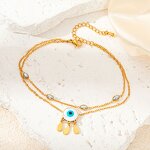 Multifunctional Ankle Chain for Women Manufacturer - 18K Stainless Steel Non Fading Elegant Temperament Daily Wear