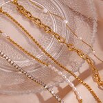 Charm Foot Chain for Women Manufacturer - Stainless Steel 18K Gold High End Non Fading Accessories Ins Style