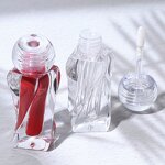 Lip Gloss Tube Manufacturer - High Quality Custom ABS Plastic 3ml Refillable Twist Shape Unusual Design