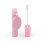 Lip Balm Tube Manufacturer - Custom 3.5g Pink with Mirror ABS Plastic Makeup Packaging