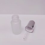 Glass Dropper Bottle Manufacturer - 15ml 20ml 30ml 50ml Clear Frosted with Press Pump Button Pipette