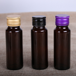 Brown Glass Bottle Manufacturer - 50/30/20ml Oral Liquid Syrup with Screw Cap Seal for Liquids