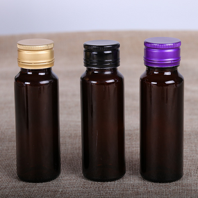 Brown Glass Bottle Manufacturer - 50/30/20ml Oral Liquid Syrup with Screw Cap Seal for Liquids
