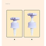 Plastic PE Body Lotion Bottle Manufacturer - Custom 300ml Round Shoulder Pink Purple Matte for Kids