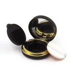 Air Cushion Box Manufacturer - Custom CC Cream Sunscreen Foundation Liquid Black Magnetic Buckle