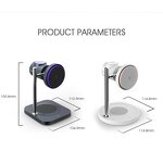 25W Qi2.2 Fast Wireless Charger Manufacturer - 3 in 1 Charging Stand with Cooling Fan for iPhone Samsung
