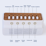 Portable White Noise Sleep Sound Machine Manufacturer - with 255+ Mixer Options Sleep Timer & Breath Therapy Headphone Jack