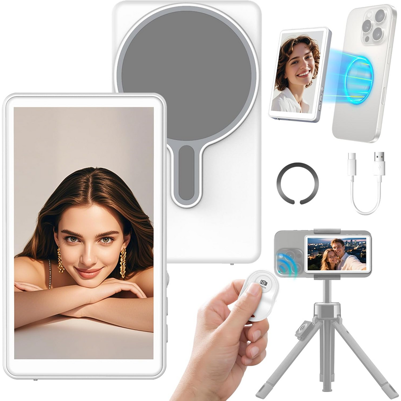 Magnetic Phone Vlog Selfie Monitor Screen Manufacturer - Back Camera Selfie with Remote Controller