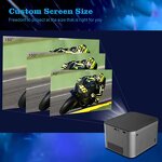 HY350 Smart Projector Manufacturer - Factory Price Android 11 4K 1920*1080P Portable LCD Projector in Stock