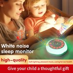 White Noise Machine Manufacturer - New 27 Nature Sound Baby with Colorful Night Light Sleep Aid Portable Speaker