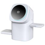 3 in 1 Charging Station Manufacturer - Qi22 25W Certified Rotating Wireless for iPhone 17 Apple Watch AirPods