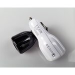 Car Charger for Mobile Phone Manufacturer - Dual USB QC 3.0 Fast Charging Adapter Mini