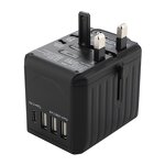Smart Universal Travel Adapter Manufacturer - International Plug Adaptor Wall USB Type-C PD 2000W OTP OCP for USA EU UK AU