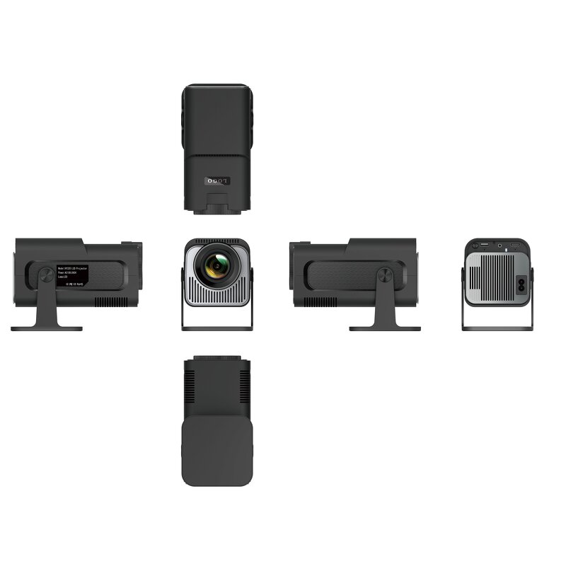 HY320 Mini Smart Home Projector Manufacturer - Portable WiFi Wireless 4K 720P HD LED Game Projection BT5.0 Android 11.0 TV Box