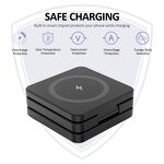 Foldable Magnetic Wireless Charger Manufacturer - 3 in 1 Charging Station for Apple Fast Stand for iPhone 16-12 Series